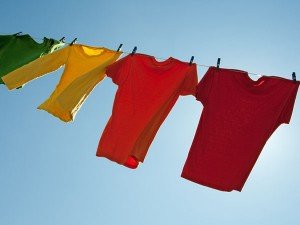 Line-drying clothes will help keep you and your house cool.