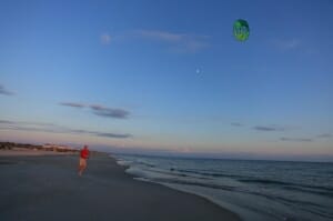 southeastern NC offers best places to explore with kids including the beach for kite flying adventures