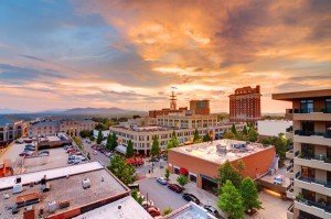 downtown Asheville NC a vibrant entertainment hub