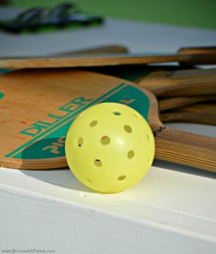BRUNSWICK FOREST CELEBRATES GRAND OPENING OF NEW PICKLEBALL COURTS