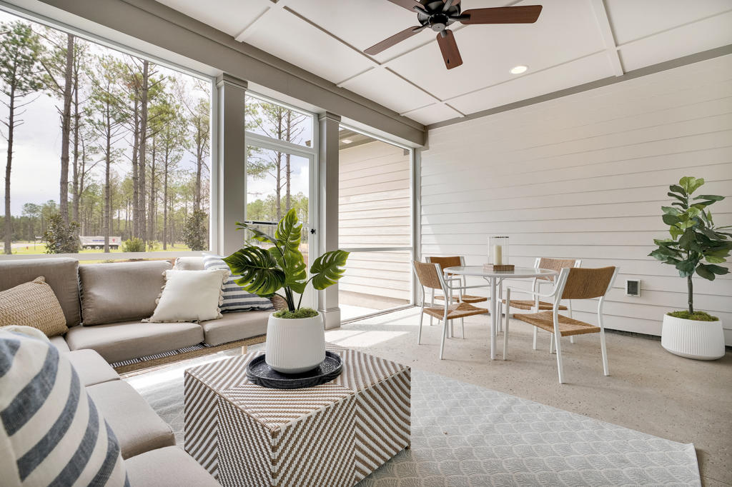 The Saylor Plan Screened-In Porch