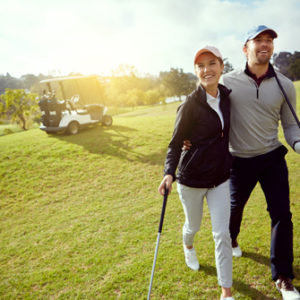 They love golfing