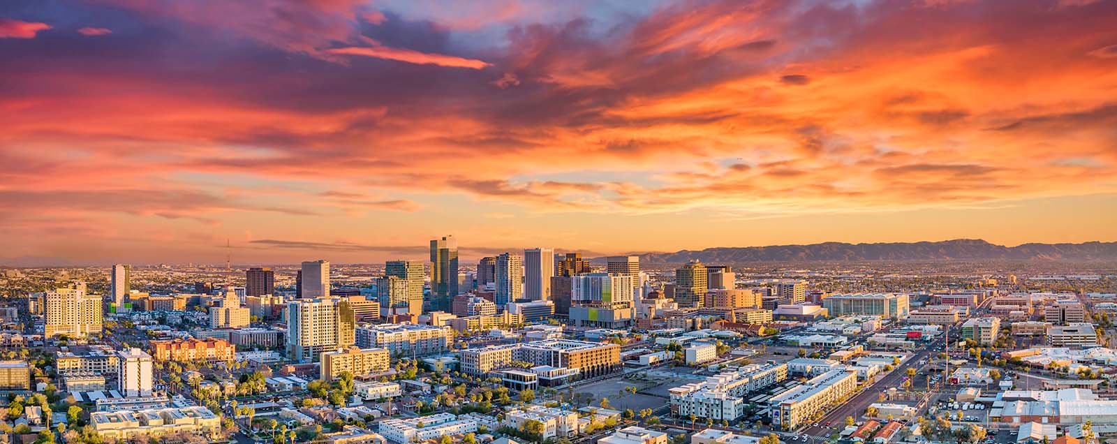 Phoenix Arizona skyline